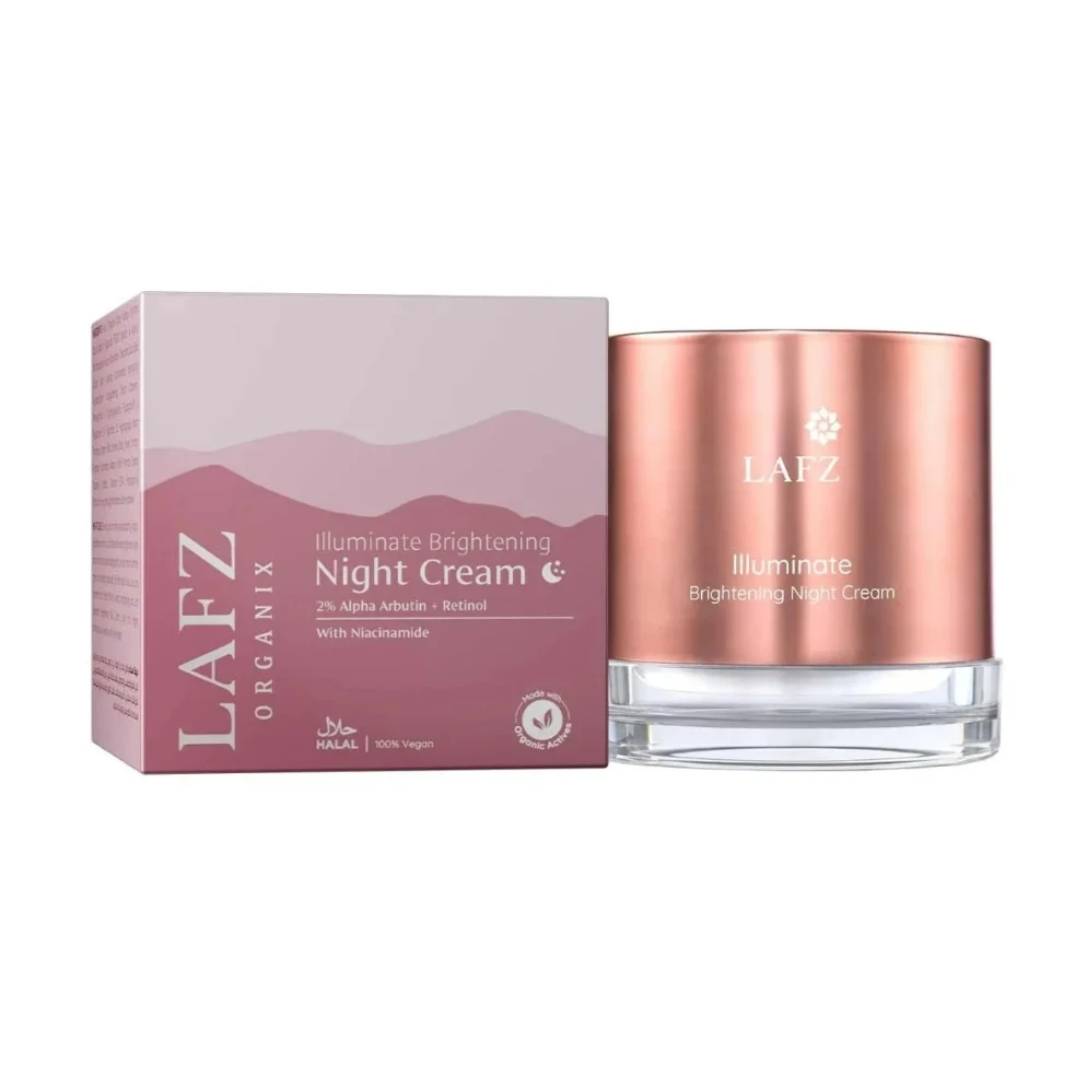 Lafz Organix Illuminate Brightening Night Cream 50g