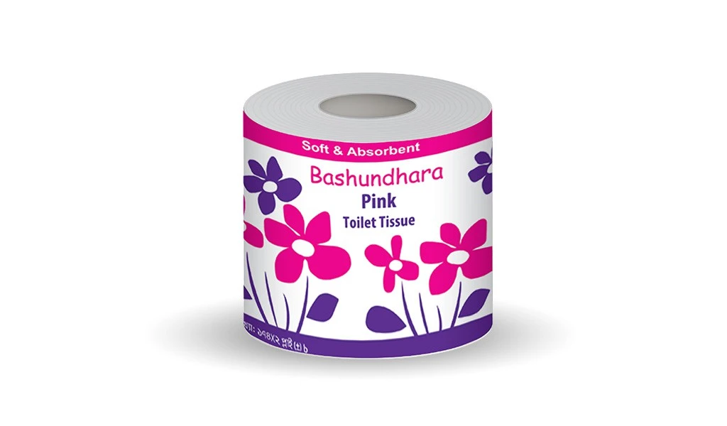Bashundhara Toilet Tissue Pink