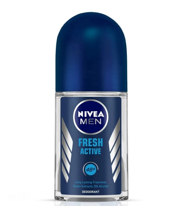 NIVEA MEN Fresh Active Anti-Perspirant Roll-On – 50ml