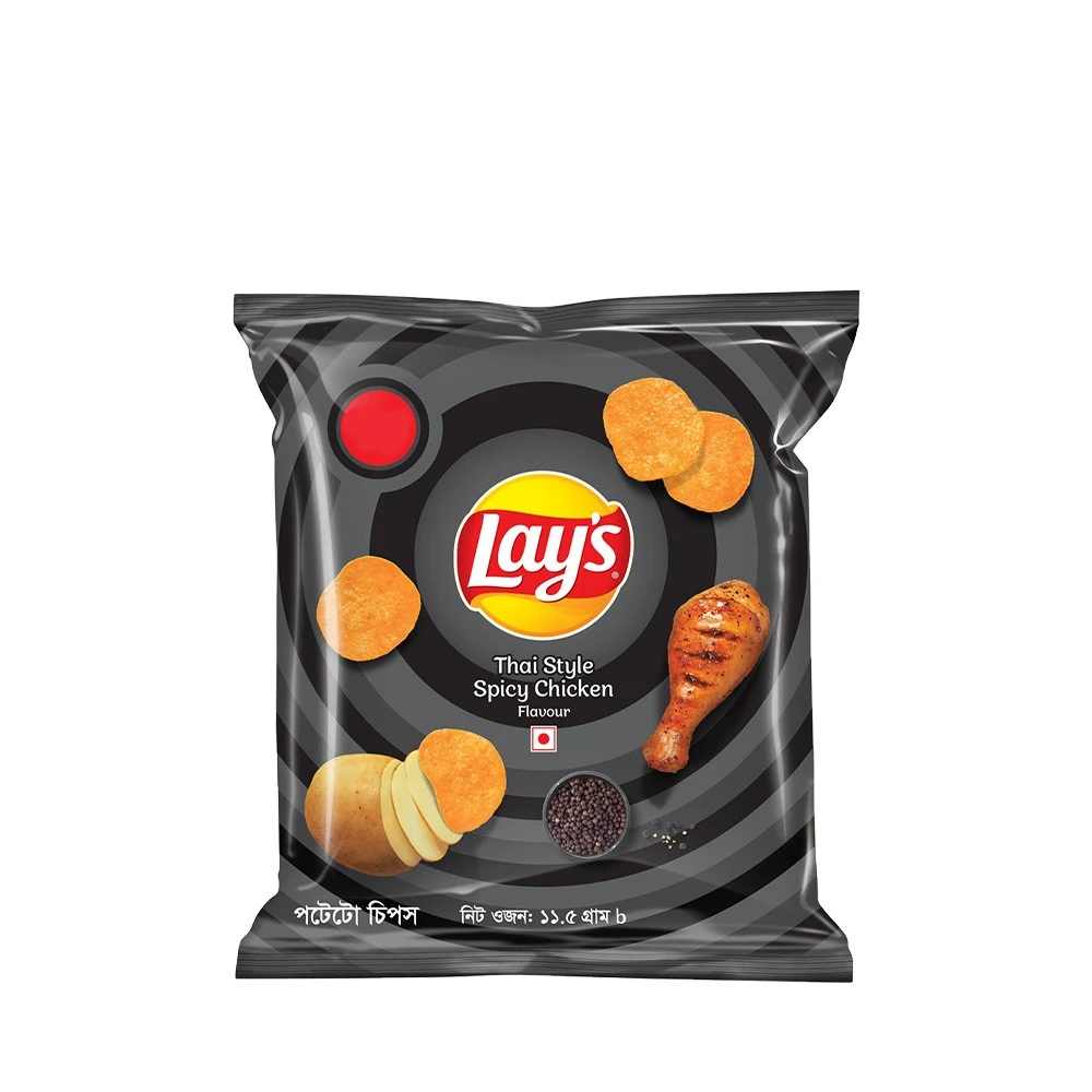 Lay's Thai Style Spicy Chicken Potato Chips – 40g