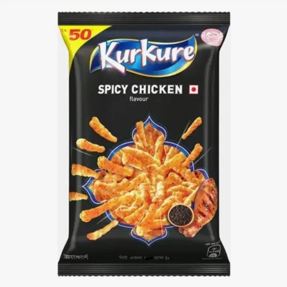 Kurkure Spicy Chicken Flavour Chips – 75g
