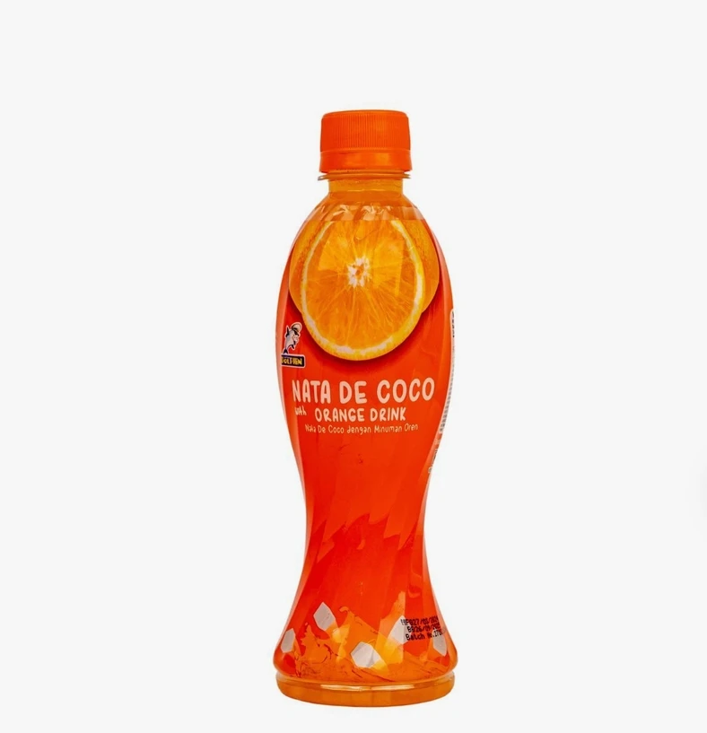 Nata De Coco Orange Drink-350 ml