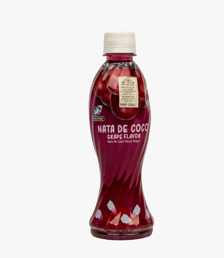 Nata De Coco Grape Drink-350 ml