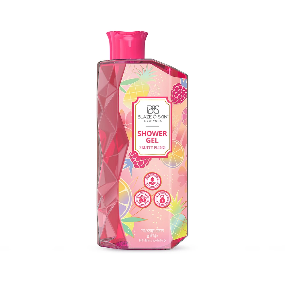 BOS Shower Gel Fruity Fling 250ml