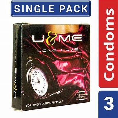 U & Me Long Love Condom-3 pcs pkt