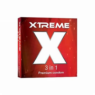 Xtreme 3 in 1 Condom-3 pcs pkt