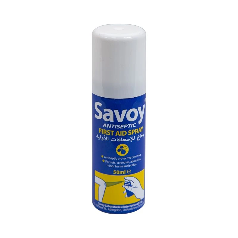 Savoy Antiseptic First Aid Spray – 50ml