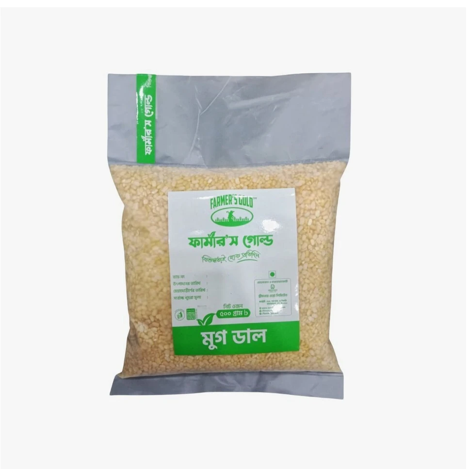 Farmer's Gold Mug Dal 500gm