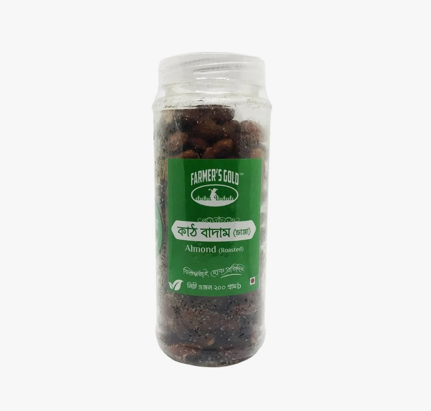 Farmer's Gold Almonds Roasted 200g