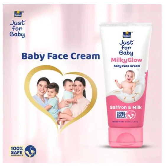 Parachute Milk Glow Baby Face Cream 100g