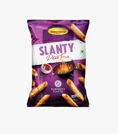 B/S Slanty Potata Fries BBQ Flv Chips-20 Gm